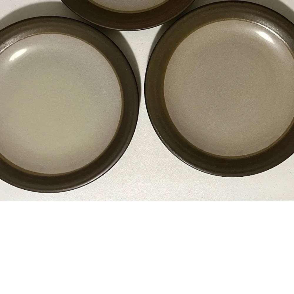 Set of 2 Mikasa Potters Art Swiss Coffee Dinner plates 11 1/4
